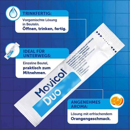 Movicol Duo Ready-to-Drink Solution in Sachets, 20 Sachets Oral Solution