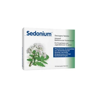 Comprimidos recubiertos de Sedonium, 50 comprimidos. Comprimidos recubiertos