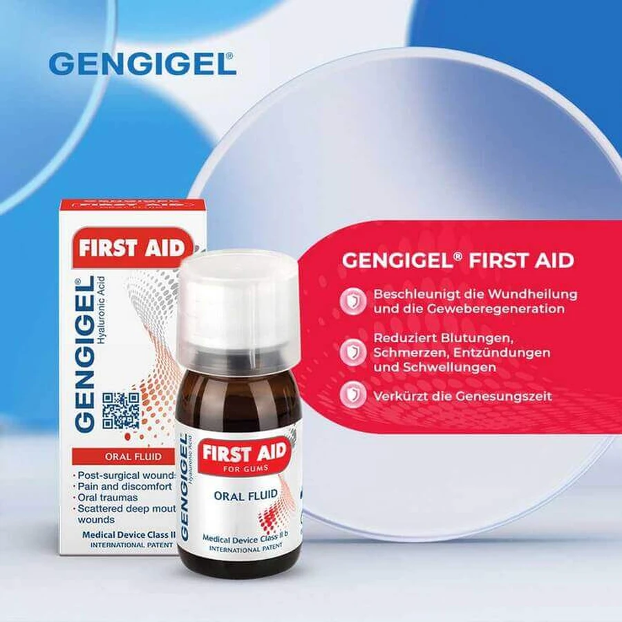 Gengigel First Aid Mouthwash, 50 ml