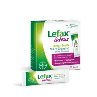 Lefax intens Lemon Fresh Microgranulés 250 mg de siméticone, 20 granulés