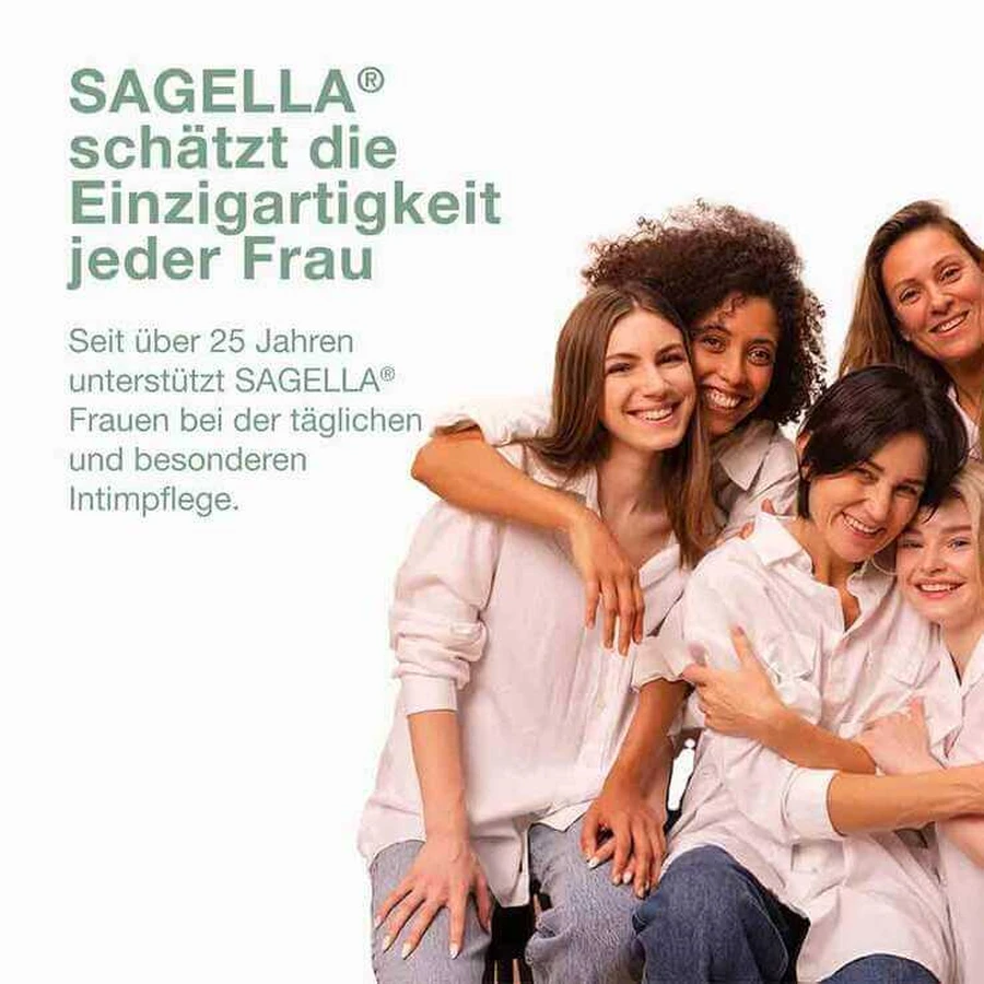 Sagella Poligyn 50+ Intensieve Hydraterende Ovules, 10 vaginale ovules
