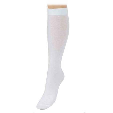 Calcetines hasta la rodilla Compressana Twist, talla 36-38, blancos, 2 pares, según disponibilidad