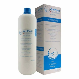 Actimaris Sensitive Wound Irrigation Solution, 1000 ml solution