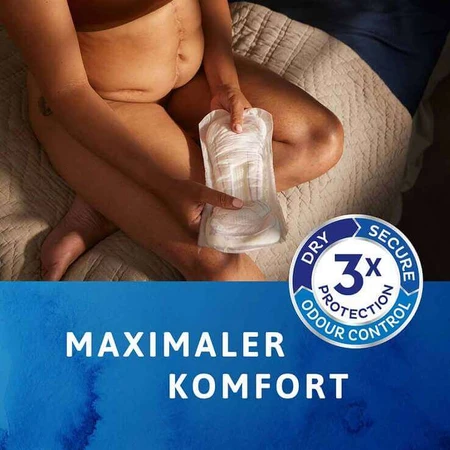 TENA® Discreet Maxi-inlegkruisjes voor incontinentie, verpakking van 12 stuks
