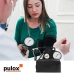 Pulox handmatige bloeddrukmeter + stethoscoop, 1 stuk, in de staat waarin het zich bevindt