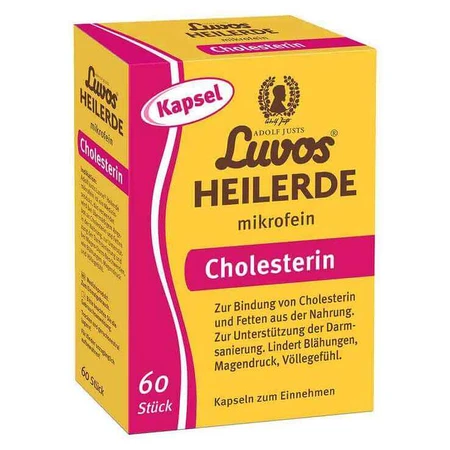 Luvos® Microfine Healing Clay-capsules, 60 capsules