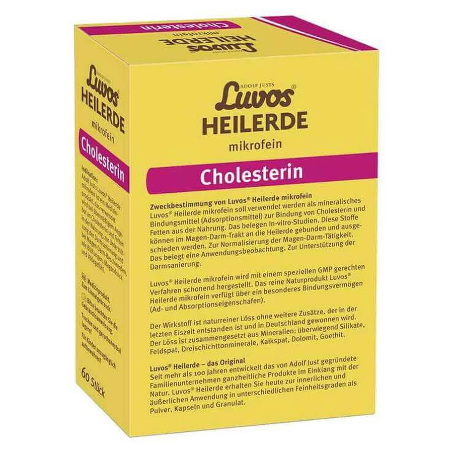 Luvos® Microfine Healing Clay-capsules, 60 capsules