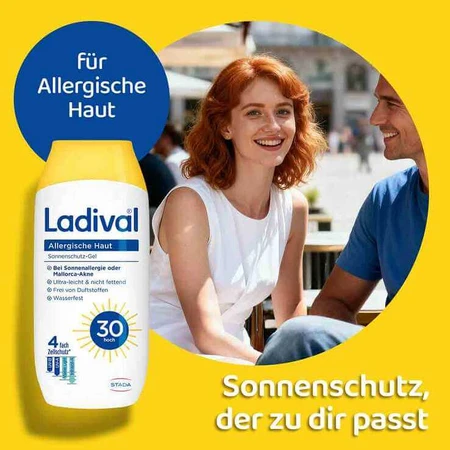 Ladival allergische Haut Sonnenschutz-Gel LSF 30 , 2x200 ml Gel