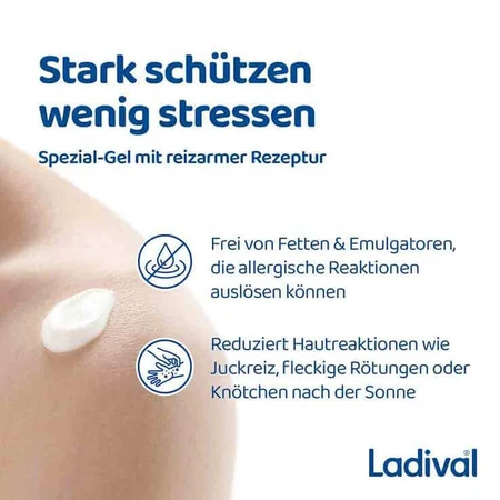 Ladival allergische Haut Sonnenschutz-Gel LSF 30 , 2x200 ml Gel