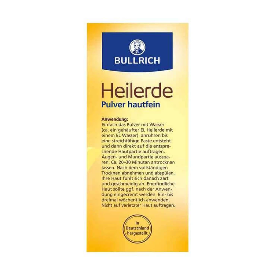 Bullrich Healing Clay Powder, Extra-Fine, 500 g Powder