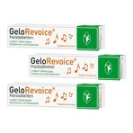 Pastillas para la garganta GeloRevoice con sabor a pomelo y mentol, para la ronquera y la pérdida de voz, 3 x 20 pastillas