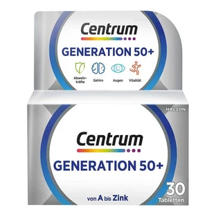 Centrum Generation 50+ Tablets, 2 x 180 tablets