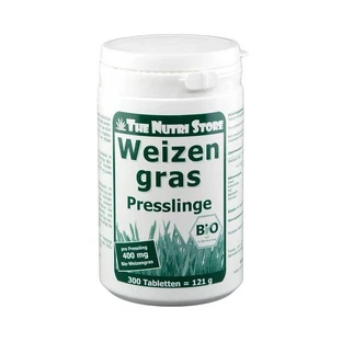 Compresse di erba di grano biologica da 400 mg, 300 compresse