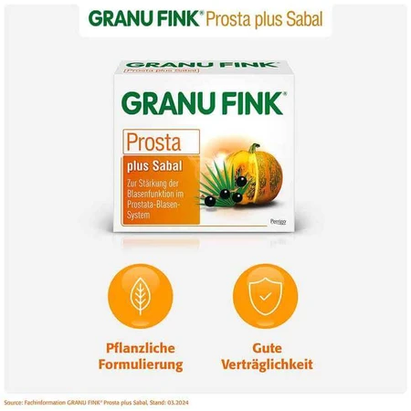 GRANU FINK® Prosta plus Sabal, gélules dures, 60 gélules