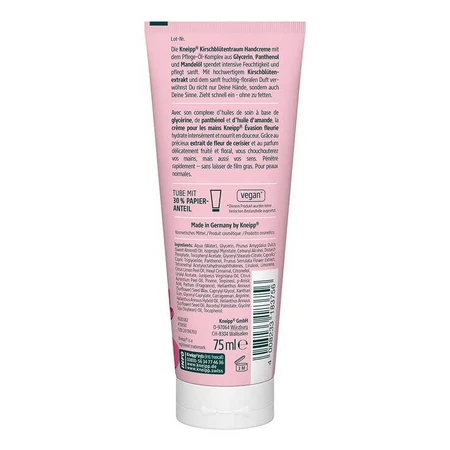 Kneipp Handcreme Kirschblütentraum, 75 ml Creme