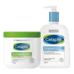 Cetaphil Cream + Cleanser Set, 1-Pack Combo Pack