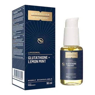 Liposomaal glutathion 200 mg, citroen-munt-smaak, 50 ml drank
