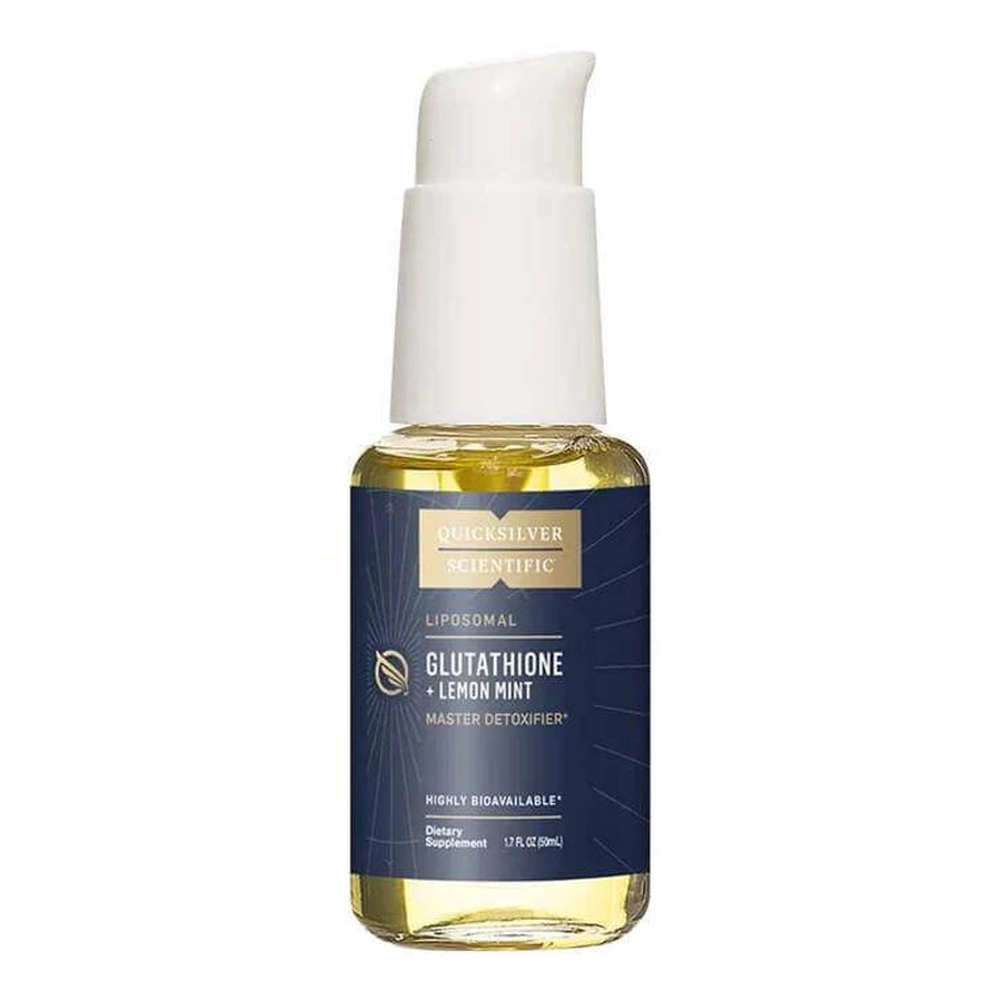 Liposomaal glutathion 200 mg, citroen-munt-smaak, 50 ml drank