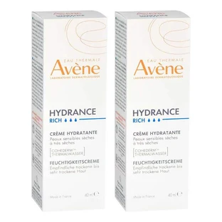 Avene Hydrance reichhaltig Feuchtigkeitscreme, 2x40 ml Creme