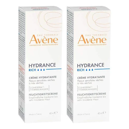 Avene Hydrance reichhaltig Feuchtigkeitscreme, 2x40 ml Creme
