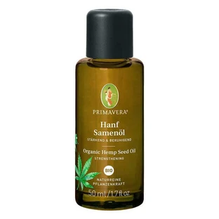 Organic Hemp Seed Oil, 50 ml