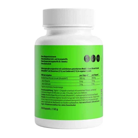 Rhodiola Rosea 300 mg-capsules, 90 capsules