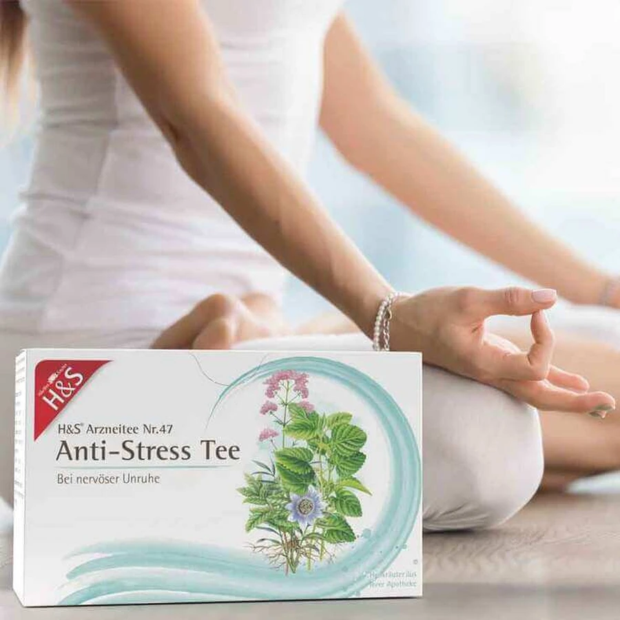Sachets de thé anti-stress H&S®, 20 sachets de 2,0 g