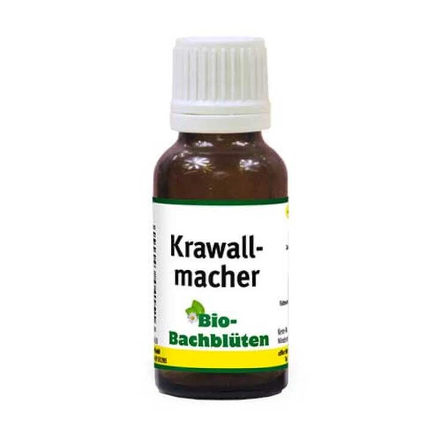 Organic Bach Flower Remedies "Krawallmacher" for Cats, 20 ml liquid