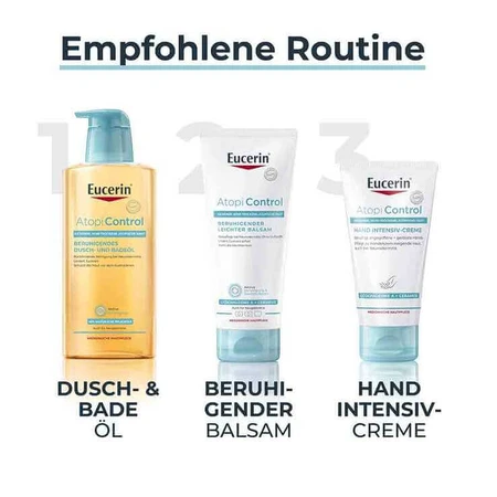 Crème pour les mains intensive Eucerin Atopicontrol, 2 x 75 ml
