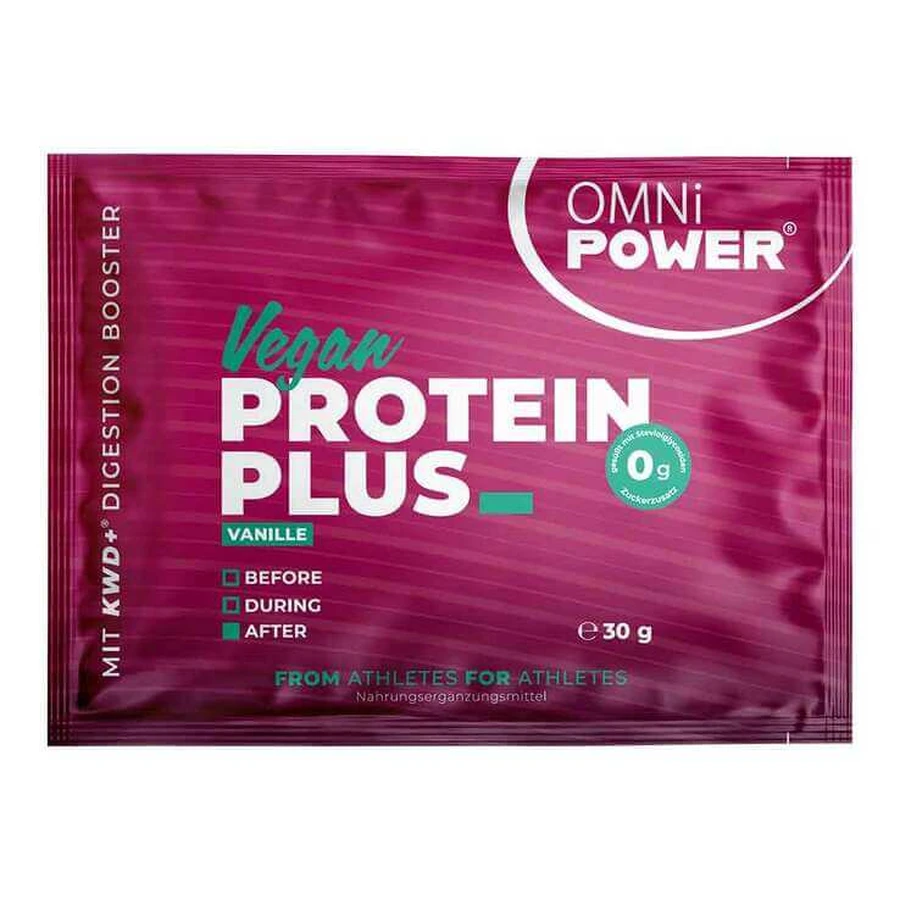 Omni Power Vanille-eiwitshake in poedervorm, 300 g