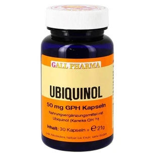 Cápsulas de ubiquinol 50 mg de GPH, 90 cápsulas