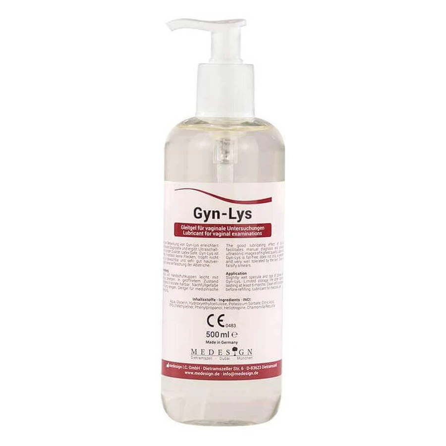 Gyn Lys Lubricant in a Dispenser, 500 ml Gel