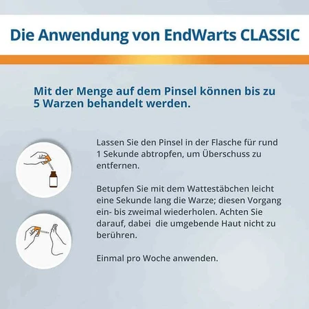 Solution EndWarts® CLASSIC, 3 ml de solution