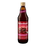 Zumo puro de cereza ácida ecológica de Rabenhorst, 700 ml de zumo