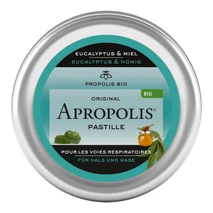 Pastillas de propóleo Apropolis con eucalipto y miel, 40 g de pastillas