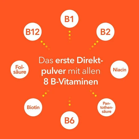 ratiopharm Direct Complejo de vitamina B, paquete de 20 (en polvo)
