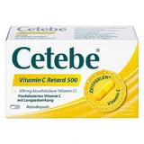 Cetebe® Vitamina C Retard 500, 60 cápsulas duras