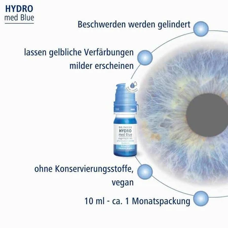 DR. Theiss Hydro med Blue Augentropfen, 3x10 ml Augentropfen