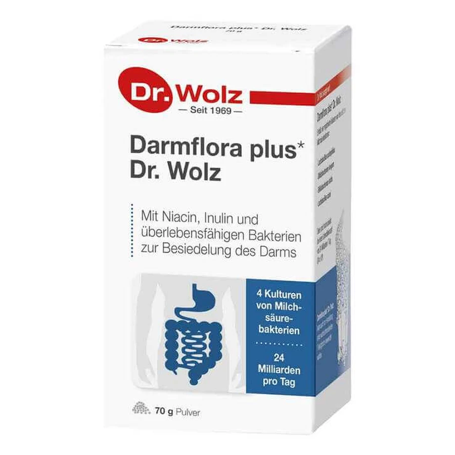 Darmflora plus pulbere, 70 g pulbere