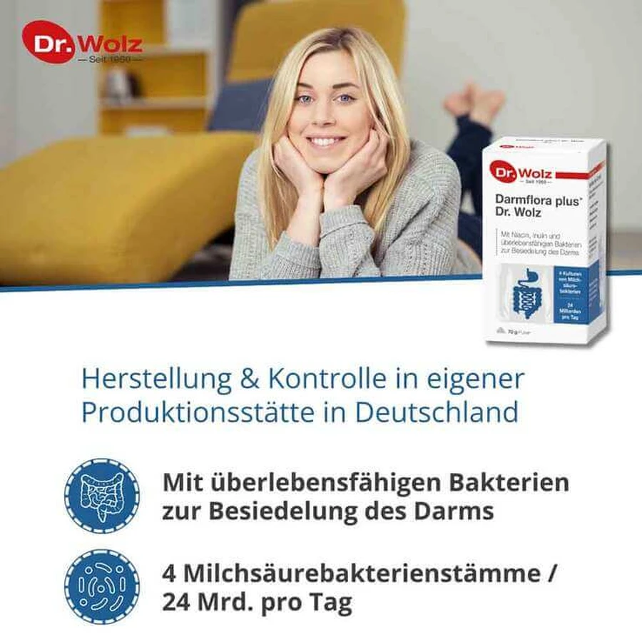 Darmflora plus pulbere, 70 g pulbere