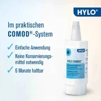 Gotas oftálmicas HYLO COMOD, 2 frascos de 10 ml