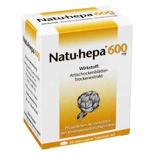 Natu Hepa 600 mg omhulde tabletten, 20 omhulde tabletten
