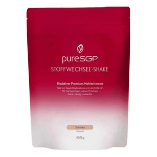 Puresgp Metabolism Shake-poeder, chocolade, 450 g poeder