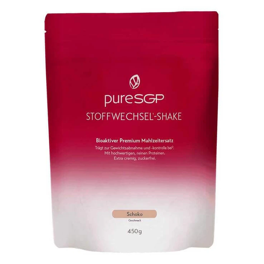 Puresgp Metabolism Shake Powder, Chocolate, 450 g Powder