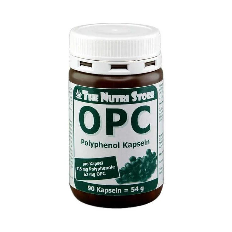 OPC 62 mg Plus Polyphenol Capsules, 90 capsules