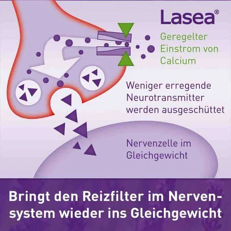 Lasea Softgels tegen innerlijke onrust, 2 x 56 capsules