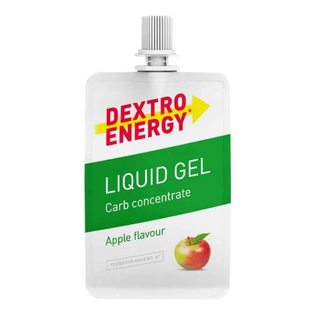 Dextro Energy Sports Nutrition Gel líquido de manzana, gel de 60 ml