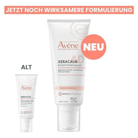 Avene XeraCalm A.D rückfettender Balsam, 2x400 ml Balsam