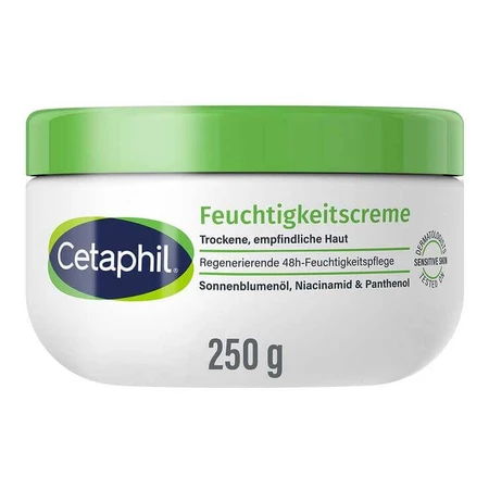 Crème hydratante Cetaphil pour peaux sèches et sensibles, 2 x 456 ml