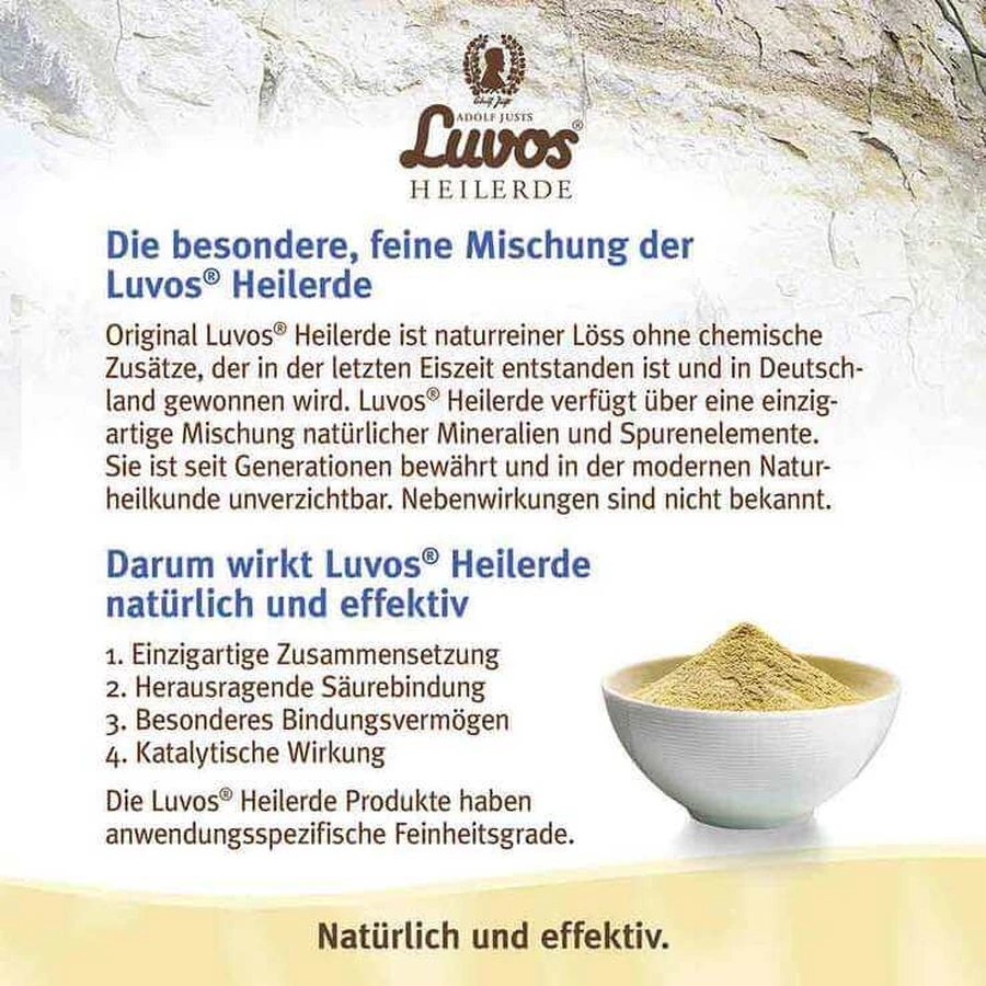 Luvos® Heilerde 2 hautfein, 800 g Pulver